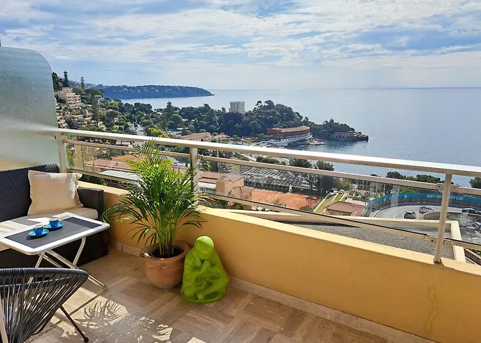 Monaco - Luxury Fantastic Sea View- 1 Bedroom * روكوبرُن كاب مارتي